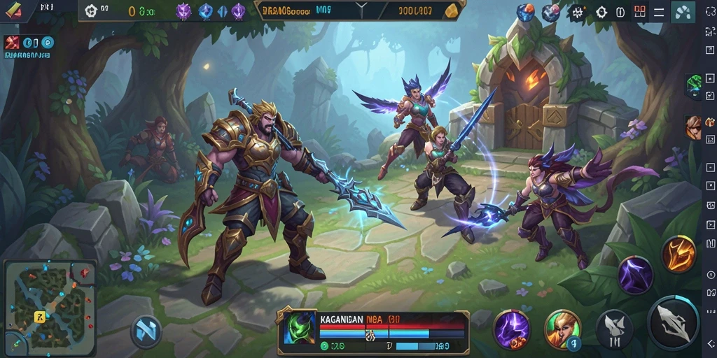 Gameplay seru KAGANDAN dengan pertarungan intens.