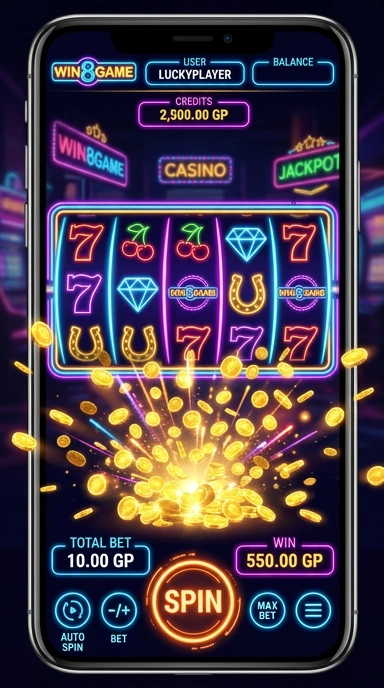 Fitur unduhan cepat di win8game untuk akses lebih mudah.